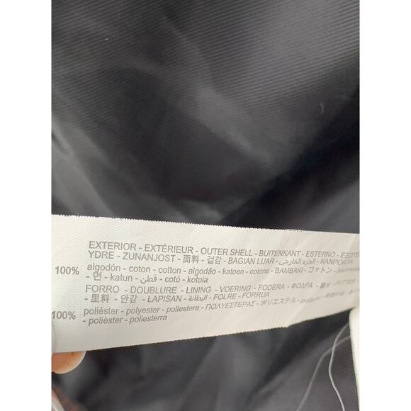 ZARA Women's Brown Gingham Open-Front Long Sleeve Cropped Blazer SZ S - Picture 12 of 12